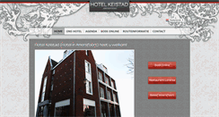 Desktop Screenshot of hotelkeistad.nl